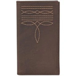 Brand new ???? Justin Men's Jr Rodeo Leather Wallet Brown ✨